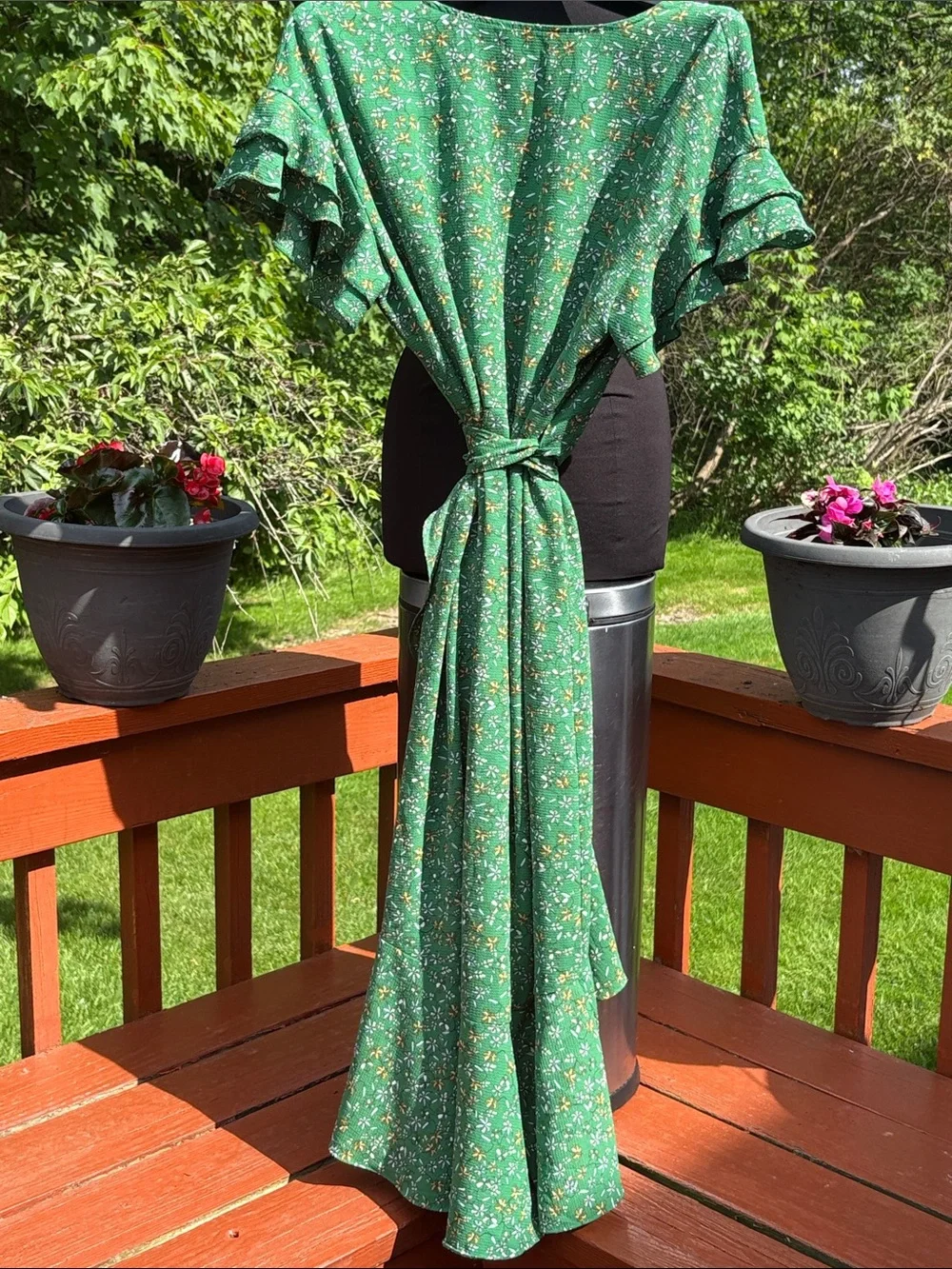 NWOT Max studio rap dress - Picture 3 of 10